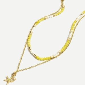 Sea Breeze Layered Necklace by J Crew